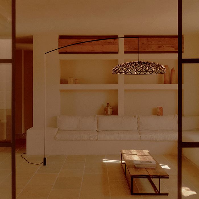 義大利進口燈飾｜Flos 天空織網吊燈 (垂桿款) Skynest Motion Suspension Lamp 