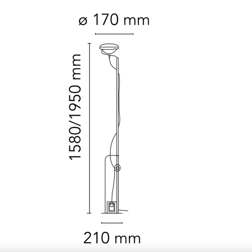 義大利進口燈飾｜Flos Toio 限量立燈  