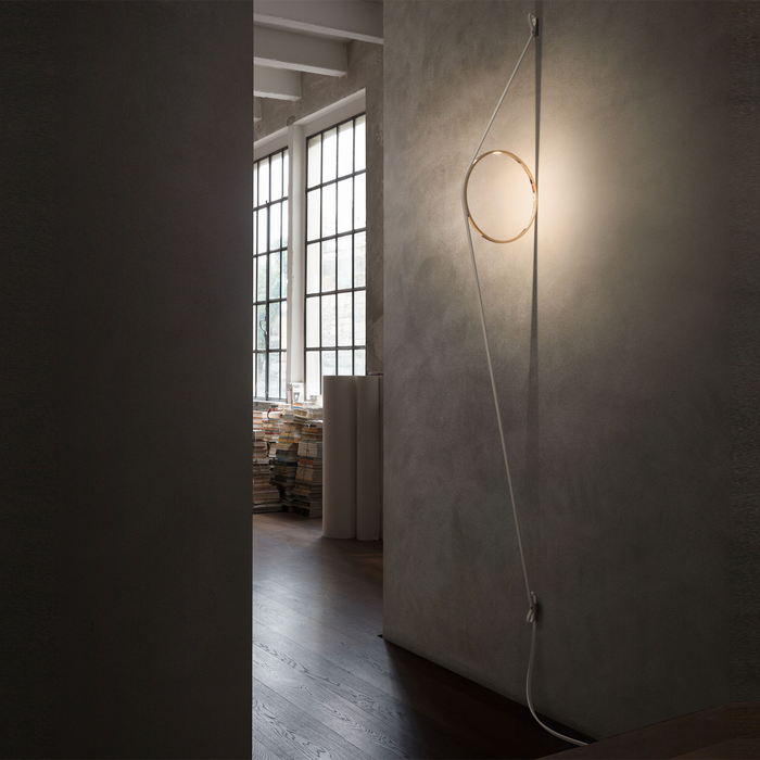 義大利進口燈飾｜Flos 線環壁燈 Wirering Wall Lamp 