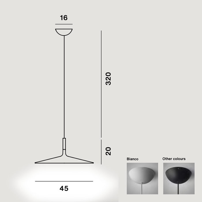 Foscarini Aplomb 吊燈 (大) Foscarini - 潤舍．生活家居 Luxury Life