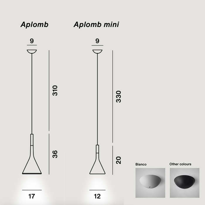 Foscarini Aplomb 吊燈 (經典款) Foscarini - 潤舍．生活家居 Luxury Life