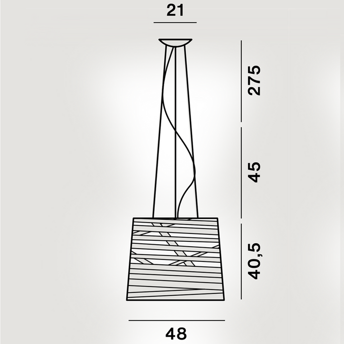Foscarini Tress Grande 吊燈 (大) - 潤舍．生活家居 Luxury Life