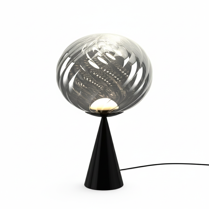 Tom Dixon Whirl Cone Fat 桌燈