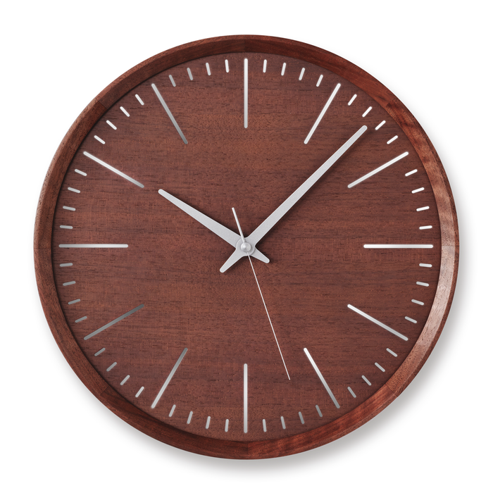 日本時鐘推薦｜Lemnos 品格壁鐘 Fluct Wall Clock 