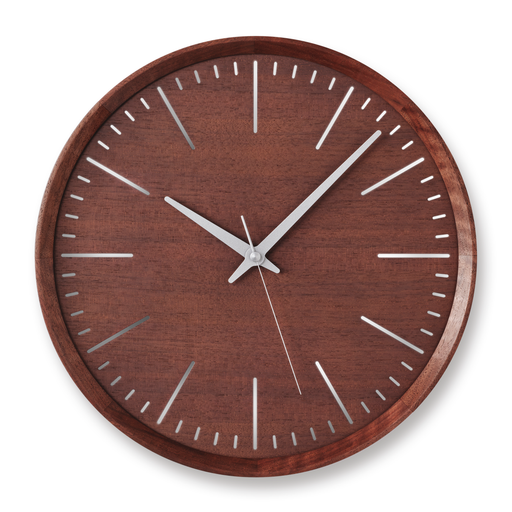 日本時鐘推薦｜Lemnos 品格壁鐘 Fluct Wall Clock 