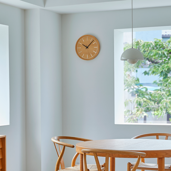 日本時鐘推薦｜Lemnos 品格壁鐘 Fluct Wall Clock 日本時鐘推薦｜Lemnos 品格壁鐘 Fluct Wall Clock 