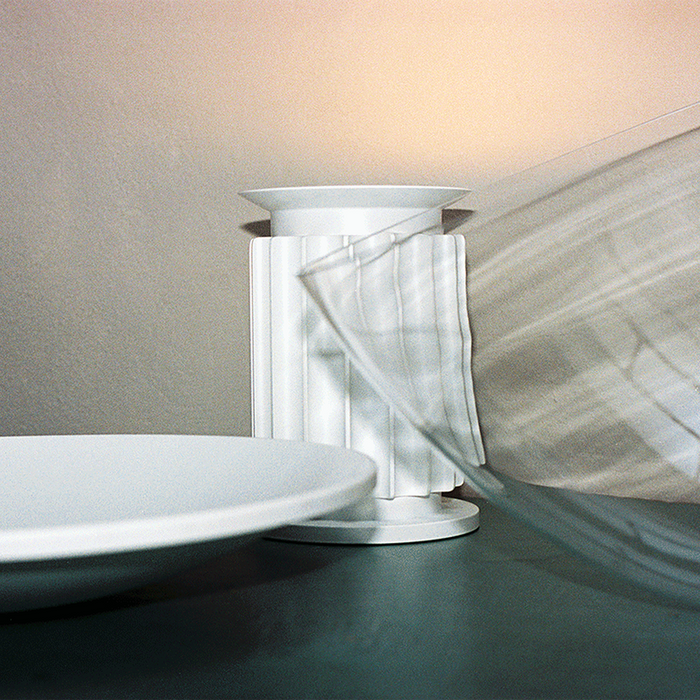 獨家販售* Flos Taccia Glass Table Lamp Matte White 羅馬神話桌燈 ( 大 / 柔霧白 )