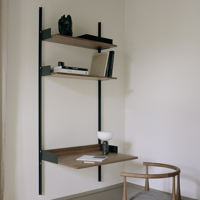 北歐收納傢具｜New Works 多功能層架書桌 Study Shelf 