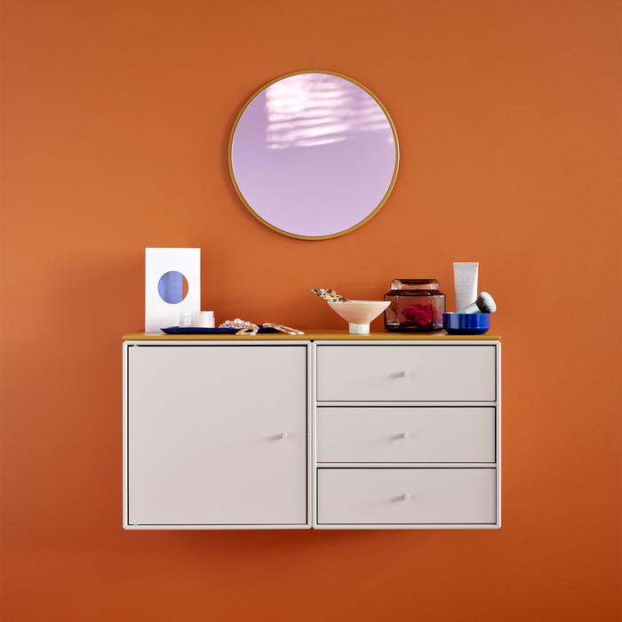 壁鏡推薦｜Montana 迷你圓形壁鏡 Mini Mirror MCI