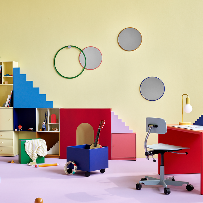 壁鏡推薦｜Montana 迷你圓形壁鏡 Mini Mirror MCI