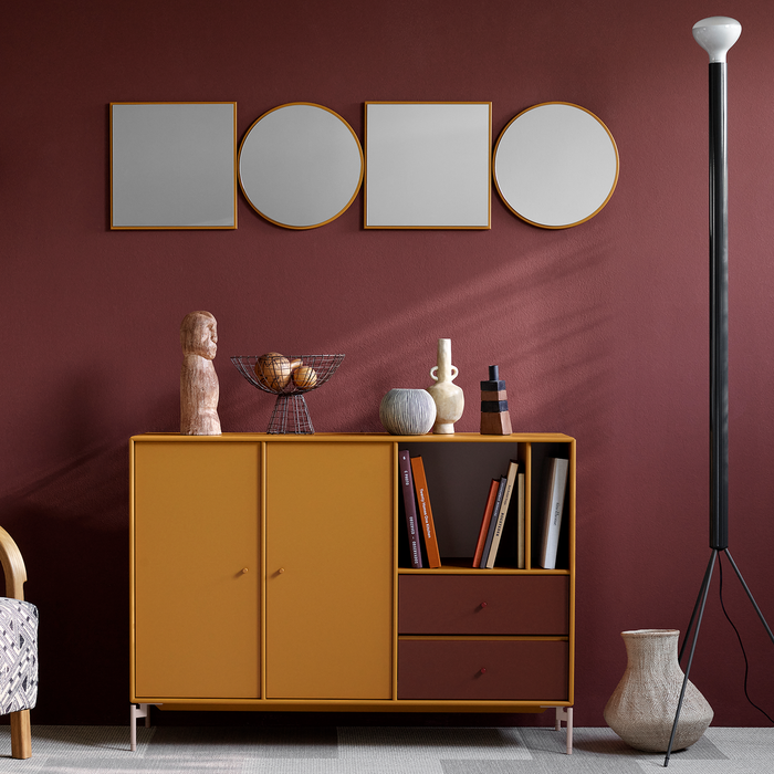 壁鏡推薦｜Montana 迷你方形壁鏡 Mini Mirror MSQ 