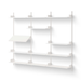 北歐收納傢具｜New Works  多層展示收納置物架 / 書架 Display Shelf