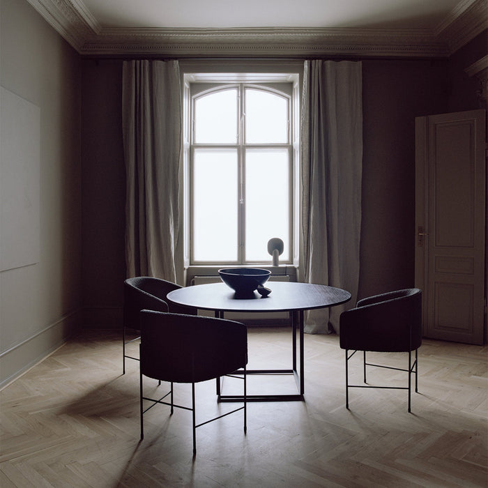 北歐餐桌推薦 - 佛羅倫斯圓形餐桌 (木質款) New Works Florence Round Dining Table 