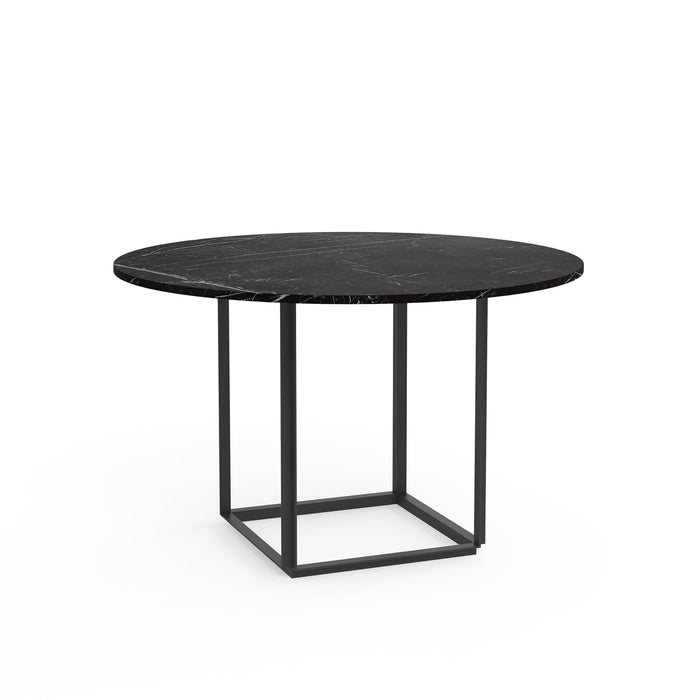 北歐餐桌推薦 - 佛羅倫斯圓形餐桌 (大理石款) New Works Florence Marble Dining Table