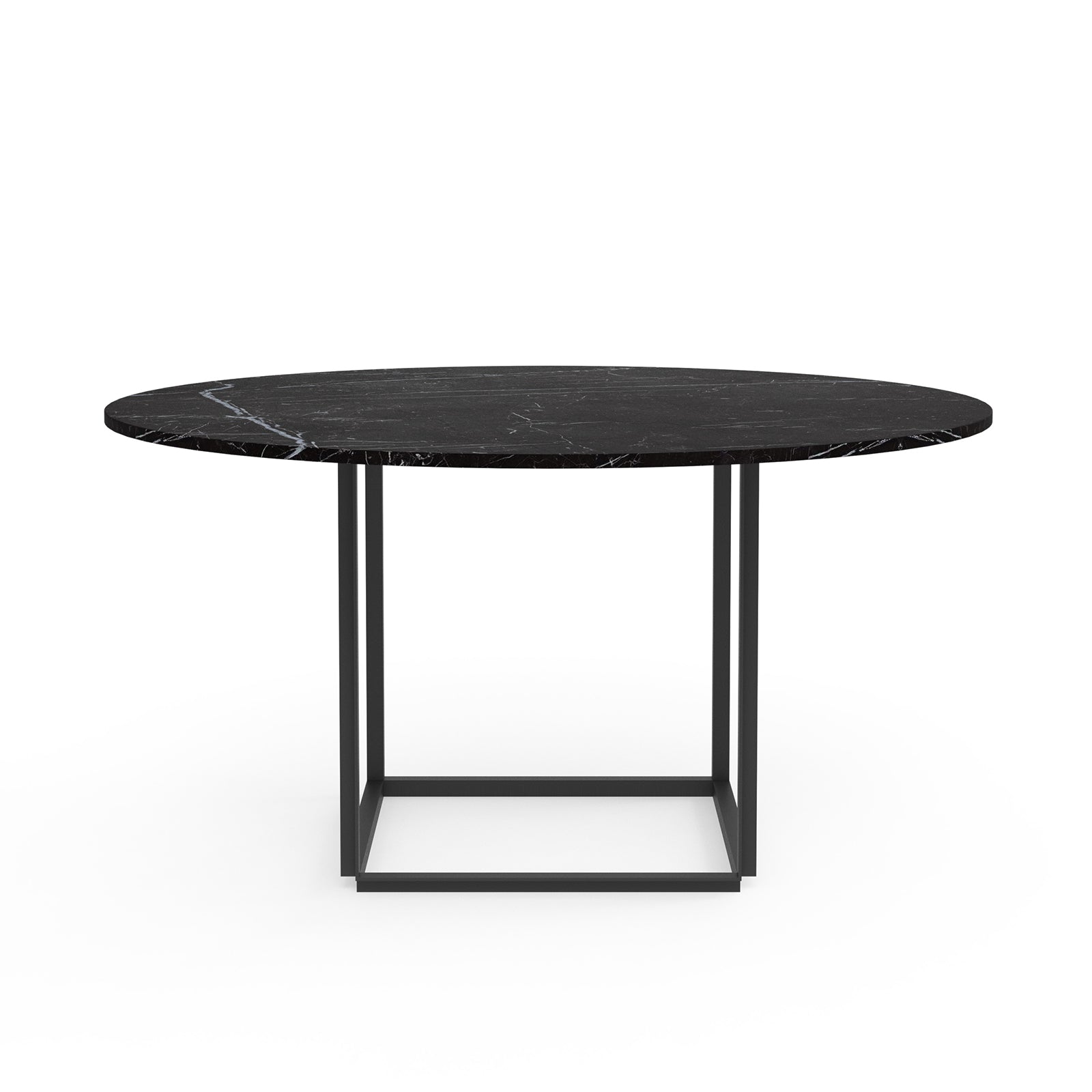 北歐餐桌推薦 - 佛羅倫斯圓形餐桌 (大理石款) New Works Florence Marble Dining Table
