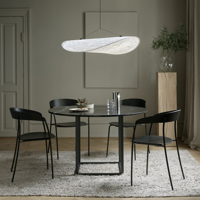 北歐餐桌推薦 - 佛羅倫斯圓形餐桌 (大理石款) New Works Florence Marble Dining Table