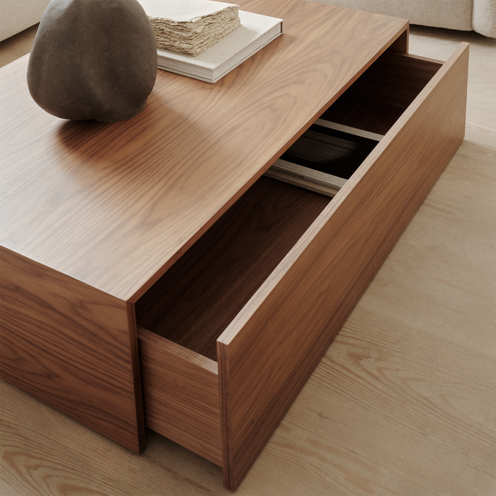 北歐進口茶几｜New Works 麥斯茶几 (H27cm / 抽屜款) Mass Coffee Table High