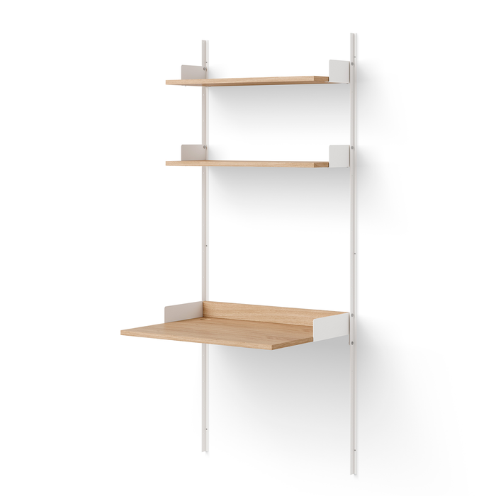 北歐收納傢具｜New Works 多功能層架書桌 Study Shelf 