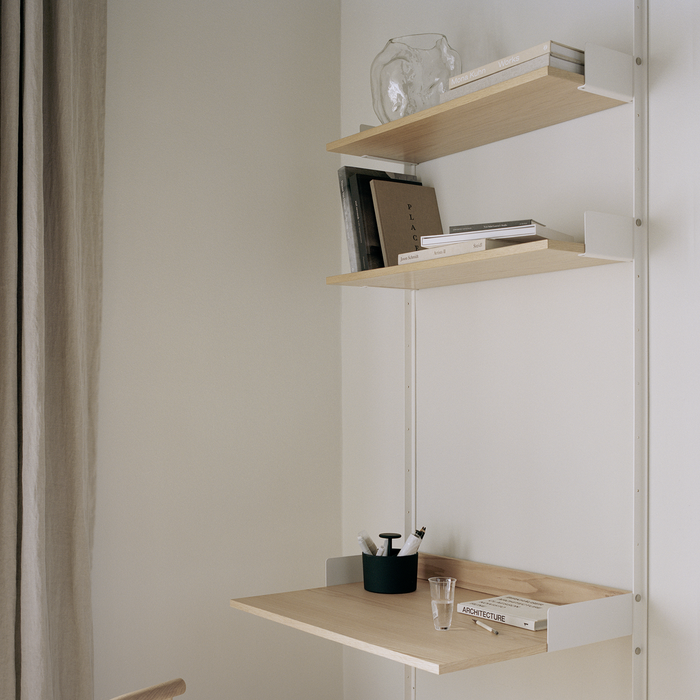 北歐收納傢具｜New Works 多功能層架書桌 Study Shelf 