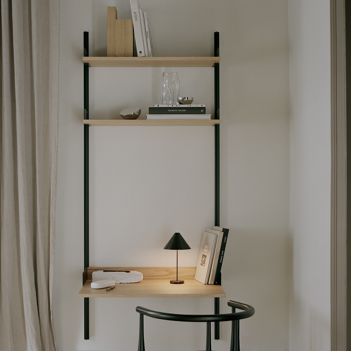 北歐收納傢具｜New Works 多功能層架書桌 Study Shelf 