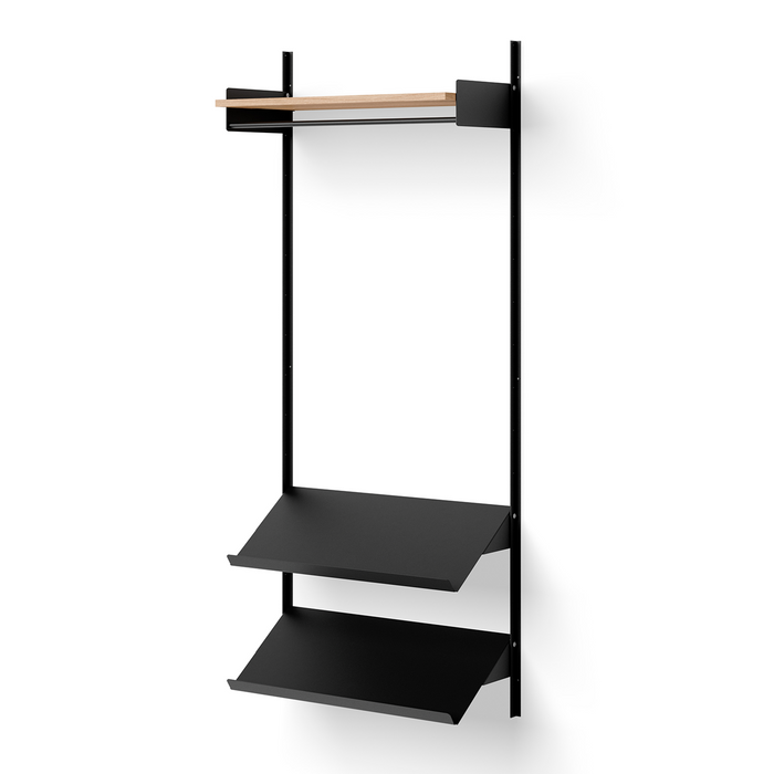 北歐收納傢具｜New Works 壁掛衣架 Wardrobe Shelf 
