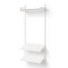 北歐收納傢具｜New Works 壁掛衣架 Wardrobe Shelf 