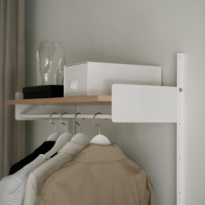 北歐收納傢具｜New Works 壁掛衣架 Wardrobe Shelf 