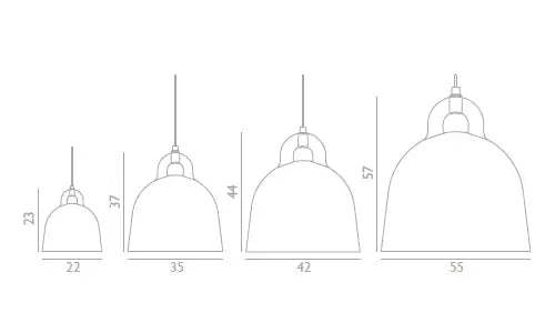Normann Copenhagen Bell 吊燈 (Ø22cm) Normann Copenhagen - 潤舍．生活家居 Luxury Life