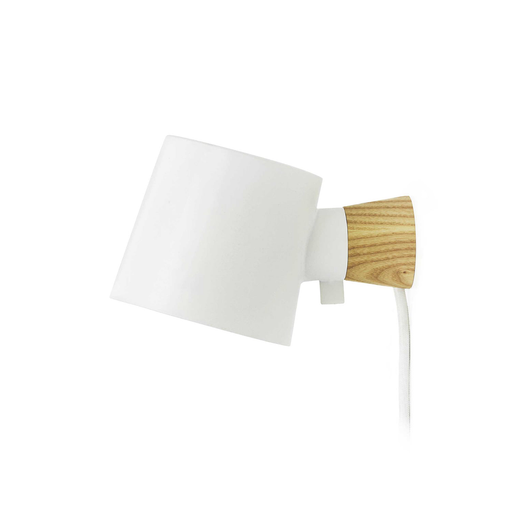 【 展示品出清 】Normann Copenhagen Rise 壁燈 (白色 / 電線款) Normann Copenhagen - 潤舍．生活家居 Luxury Life