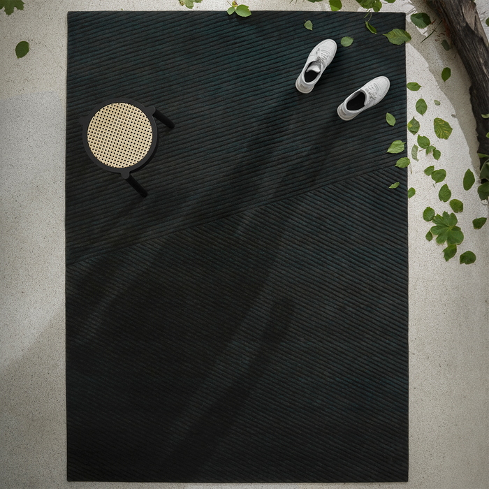 客廳地毯推薦｜Northern 線紋地毯 (長方形) Row Rug 北歐進口地毯