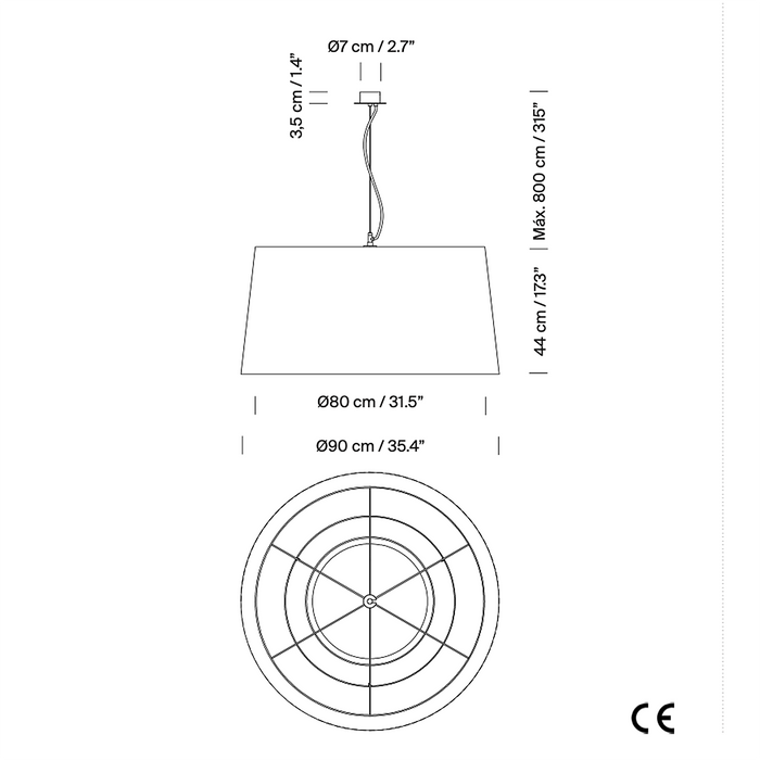 Santa & Cole GT7 吊燈 - 潤舍．生活家居 Luxury Life
