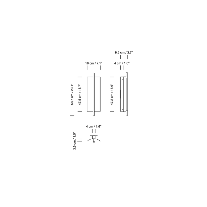 Santa & Cole Lamina 45 壁燈 Santa & Cole - 潤舍．生活家居 Luxury Life