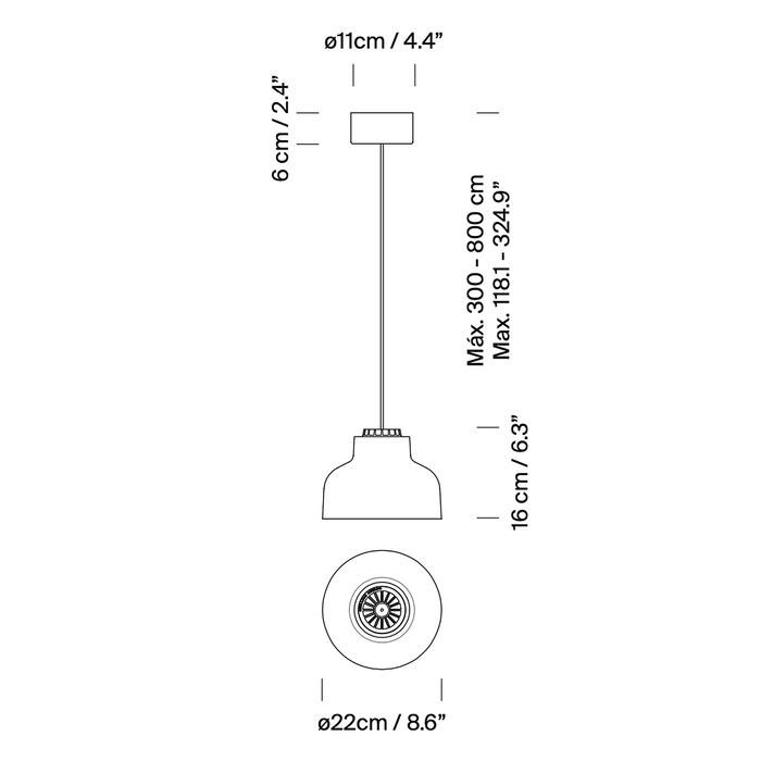 Santa & Cole M64 吊燈 Santa & Cole - 潤舍．生活家居 Luxury Life