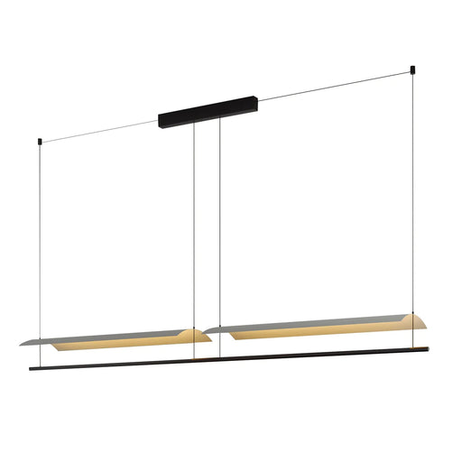 進口吊燈 - 西班牙 Santa & Cole 圓翼吊燈 (雙燈款) Sistema Lamina 85 Pendant Light 2 modules 197.9cm，進口燈飾品牌