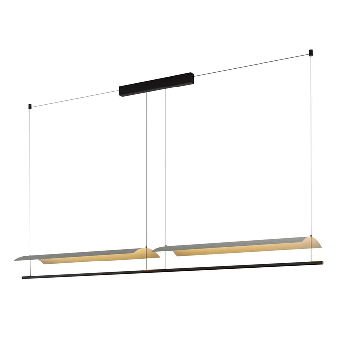 進口吊燈 - 西班牙 Santa & Cole 圓翼吊燈 (雙燈款) Sistema Lamina 85 Pendant Light 2 modules 197.9cm，進口燈飾品牌