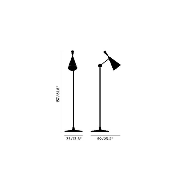 Tom Dixon Beat LED 立燈 - 潤舍．生活家居 Luxury Life