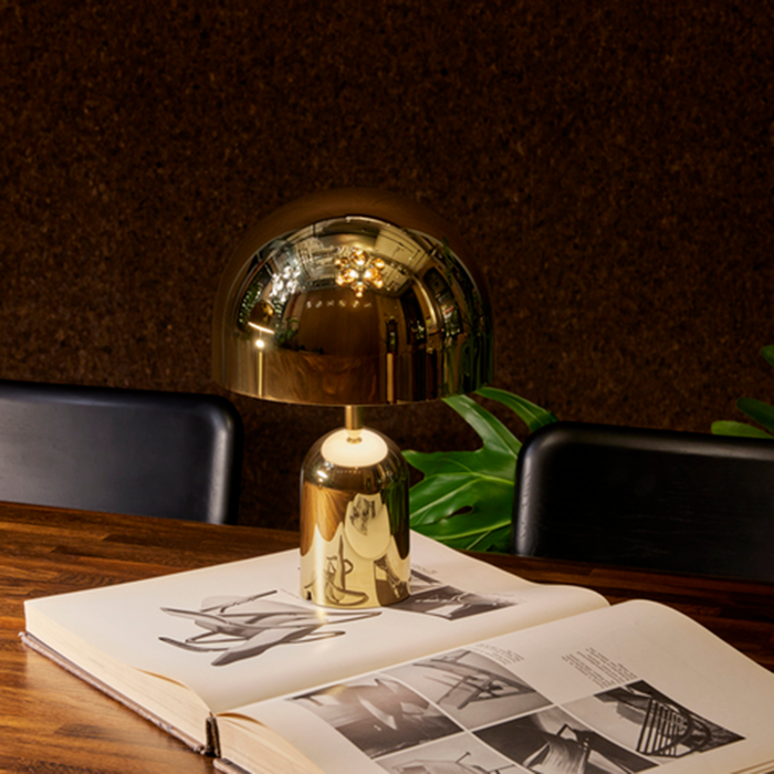 歐洲進口燈飾｜Tom Dixon 金鐘充電式桌燈 Bell Portable LED Table Lamp 