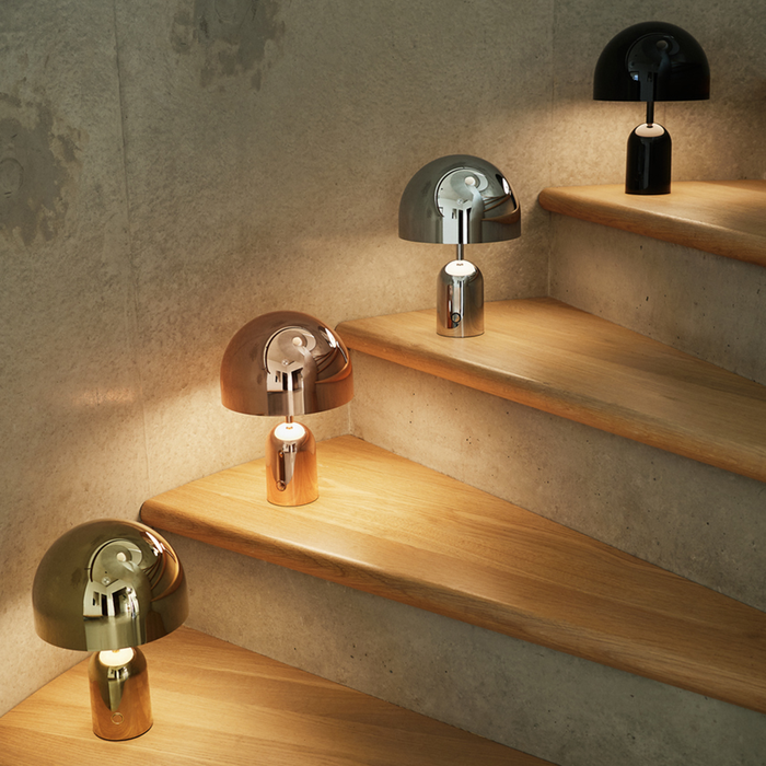 歐洲進口燈飾｜Tom Dixon 金鐘充電式桌燈 Bell Portable LED Table Lamp 