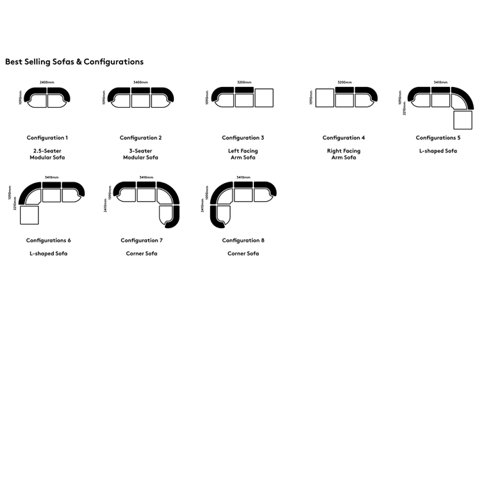 Tom Dixon Fat 模組沙發 - 右貴妃 - 潤舍．生活家居 Luxury Life