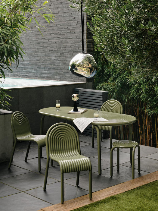 Tom Dixon Groove 戶外室內兩用餐椅 Tom Dixon - 潤舍．生活家居 Luxury Life