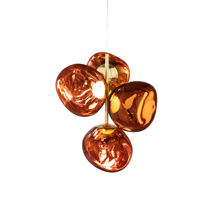 歐洲進口燈飾｜Tom Dixon 熔岩吊燈 Melt Chandelier 英國進口燈具家具品牌
