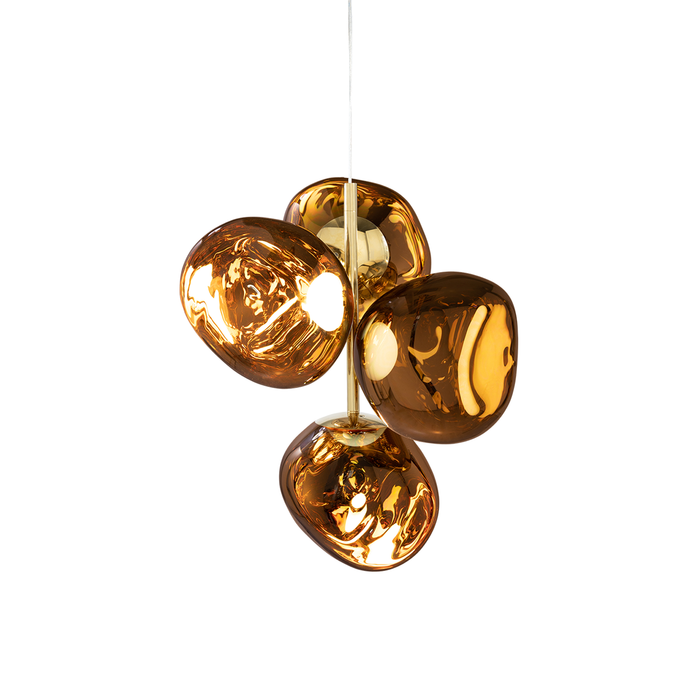歐洲進口燈飾｜Tom Dixon 熔岩吊燈 Melt Chandelier 英國進口燈具家具品牌