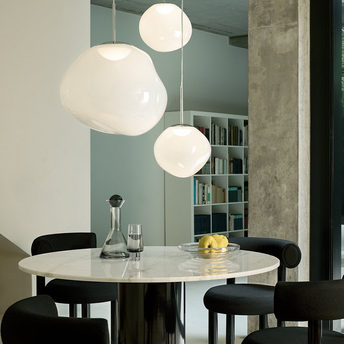 歐洲進口燈具 Tom Dixon 熔岩吊燈 (白色款) Melt LED Pendant 