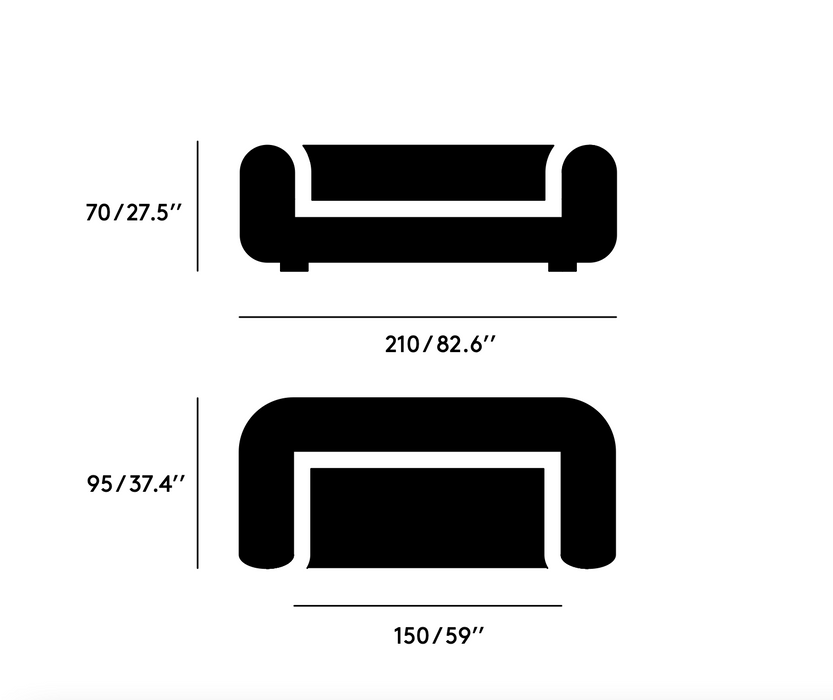 Tom Dixon Plump 2.5 人座沙發 Tom Dixon - 潤舍．生活家居 Luxury Life