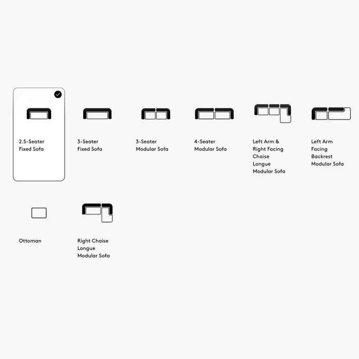 Tom Dixon Plump 2.5 人座沙發 Tom Dixon - 潤舍．生活家居 Luxury Life
