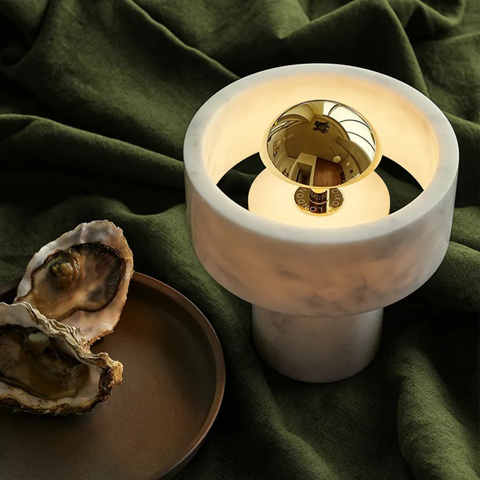 歐洲進口燈具｜Tom Dixon 石器充電式桌燈 Stone Table Light Portable 