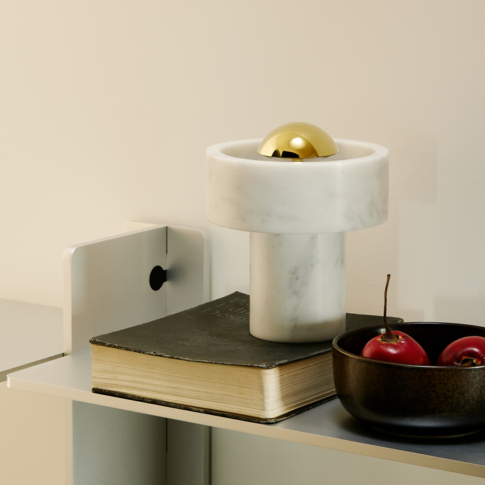 歐洲進口燈具｜Tom Dixon 石器充電式桌燈 Stone Table Light Portable 