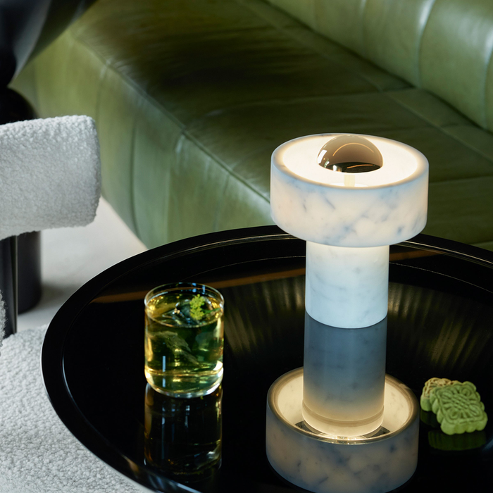 歐洲進口燈具｜Tom Dixon 石器充電式桌燈 Stone Table Light Portable 