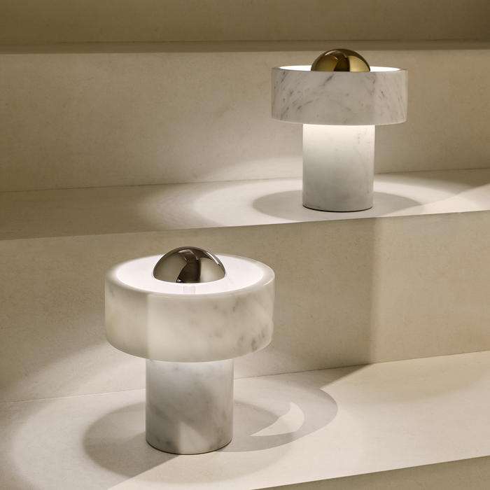 歐洲進口燈具｜Tom Dixon 石器充電式桌燈 Stone Table Light Portable 