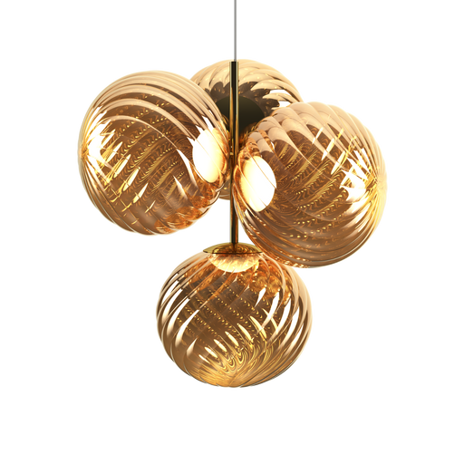 Tom Dixon Whirl Chandelier Small 吊燈 - 潤舍．生活家居 Luxury Life